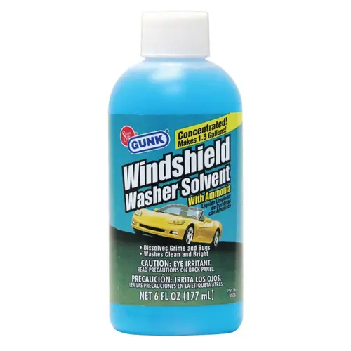 6 OZ BOTTLE WINDSHIELD WASHER SOLVENT - pack of 24