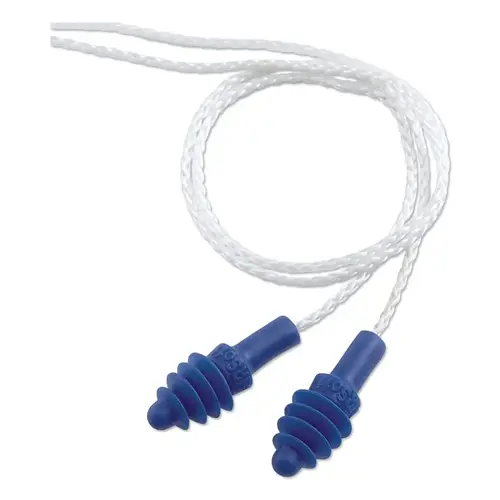 AirSoft Reusable Earplug, Thermoplastic Elastomer, Blue, Corded - 2 per pack x50 packs AirSoft Reusable Earplug, Thermoplastic Elastomer, Blue, Corded - 2 per pack x50 packs