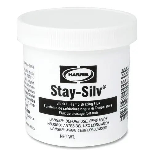 Stay-Silv Brazing Flux, 5 lb Jar, Black Stay-Silv Brazing Flux, 5 lb Jar, Black