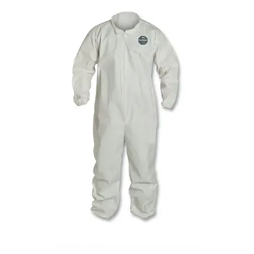 ProShield NexGen Coveralls with Elastic Wrists and Ankles, White, X-Large - pack of 25