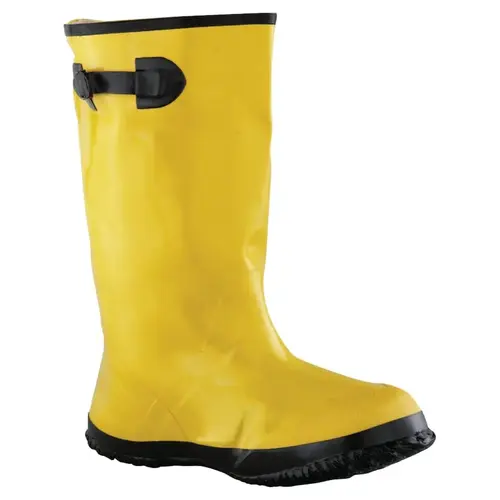 Slush Boot, 17 in Overshoe, Size 12, Rubber, Hi-Vis Yellow Pair Slush Boot, 17 in Overshoe, Size 12, Rubber, Hi-Vis Yellow Pair