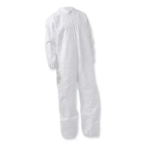 Tyvek IsoClean Coverall with Attached Hood, White, 8X-Large - pack of 25 Tyvek IsoClean Coverall with Attached Hood, White, 8X-Large - pack of 25