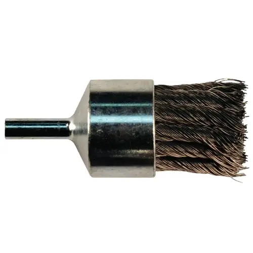 Knot Wire End Brush, Stainless Steel, 1 1/8 in x 0.02 in - pack of 10 Knot Wire End Brush, Stainless Steel, 1 1/8 in x 0.02 in - pack of 10