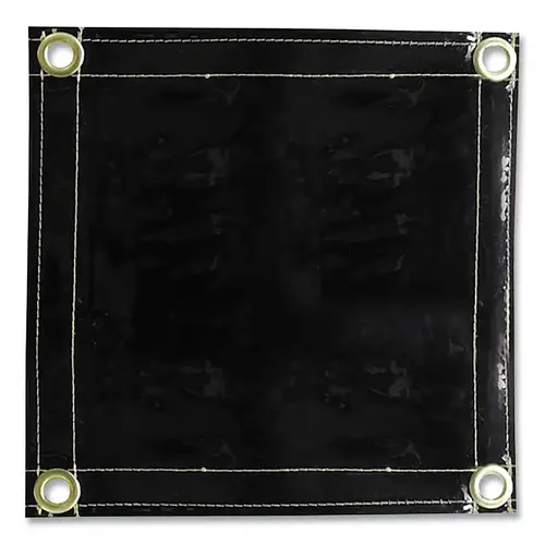 ArcShield  Welding Curtain, 14 mil Transparent Vinyl, 6 ft x 4 ft, Grommets on all sides, Shade 8