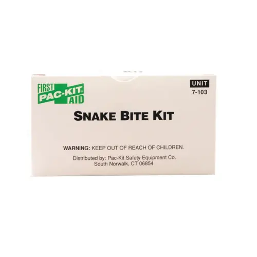 Snake Bite Kit, 11 Pieces, Plastic Case Snake Bite Kit, 11 Pieces, Plastic Case