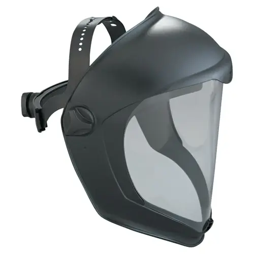 Bionic Face Shield, Hardcoat/Antifog, Clear/Black Matte Bionic Face Shield, Hardcoat/Antifog, Clear/Black Matte