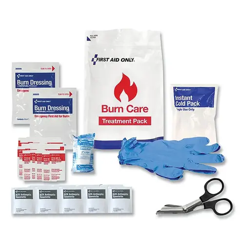 Burn Care Treatment Pack, Plastic Bag Burn Care Treatment Pack, Plastic Bag