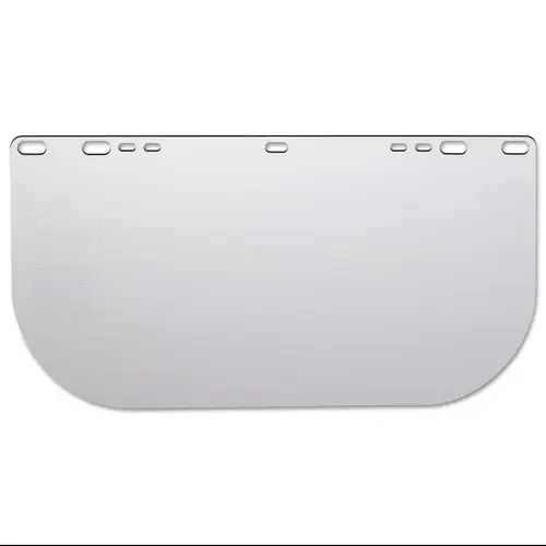 F10 PETG Economy Faceshield, Uncoated, Clear, 15.5 in W x 8 in H, Unbound F10 PETG Economy Faceshield, Uncoated, Clear, 15.5 in W x 8 in H, Unbound