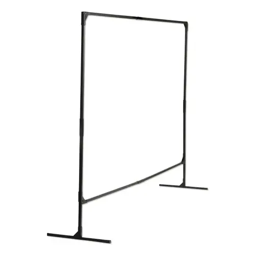 Stur-D-Screen Frames, 6 ft X 4 ft, Steel, Black Stur-D-Screen Frames, 6 ft X 4 ft, Steel, Black