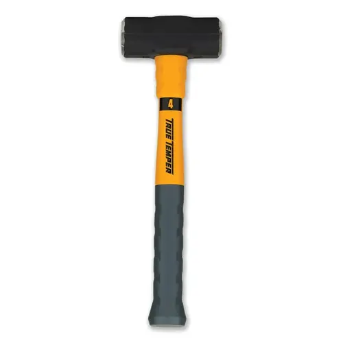 Toughstrike Fiberglass Engineer Hammer, 4 lb, 15 in Handle Black; Yellow; Gray Toughstrike Fiberglass Engineer Hammer, 4 lb, 15 in Handle Black; Yellow; Gray