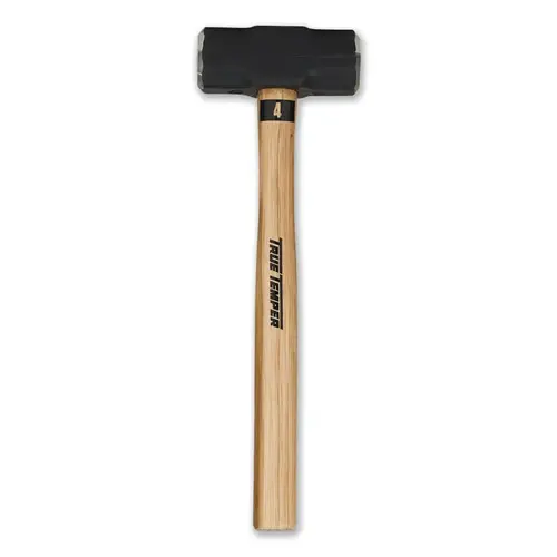 Toughstrike American Hickory Engineer Hammer, 4 lb, 15 in Wood Handle Black; Natural Toughstrike American Hickory Engineer Hammer, 4 lb, 15 in Wood Handle Black; Natural