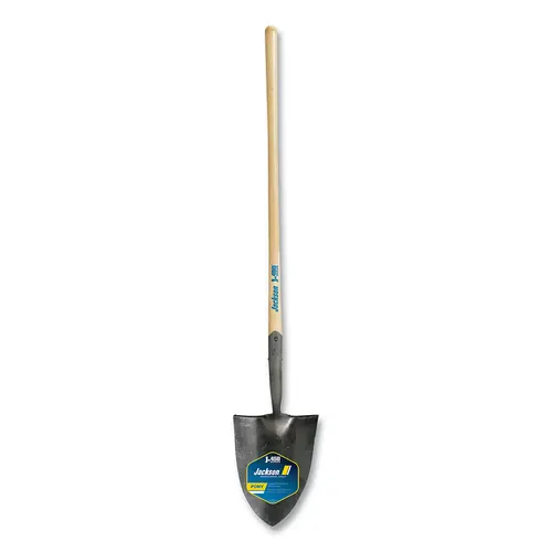 J-450  Series PONY  Shovel, 8.75 in W x 11 in L Blade, 41 in L Contoured, White Ash, Forestry Shovel, 6.75 in Lift