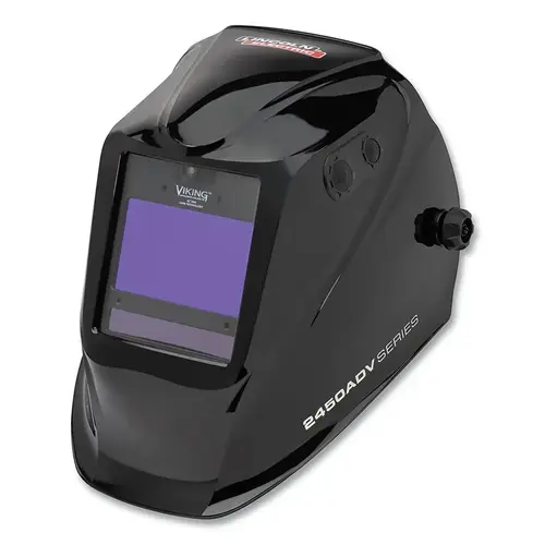 VIKING 2450 ADV Series Welding Helmet, Shade 5 to 13 Digital, Black, 3.82 in x 2.44 in Window VIKING 2450 ADV Series Welding Helmet, Shade 5 to 13 Digital, Black, 3.82 in x 2.44 in Window