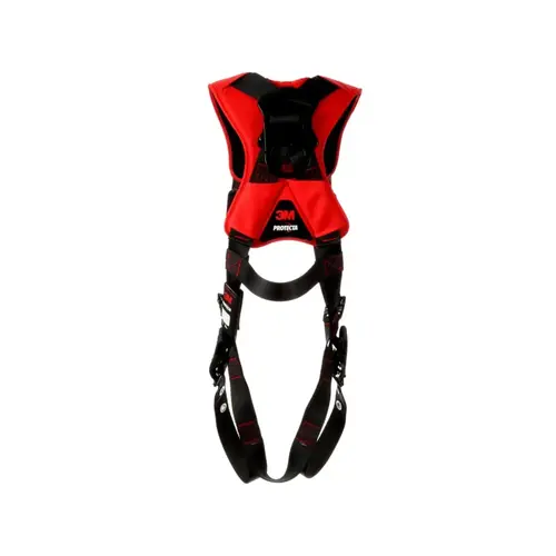 Protecta Vest Style Harness, D-Ring, X-Large, Tongue Buckle, Comfort Style Black Protecta Vest Style Harness, D-Ring, X-Large, Tongue Buckle, Comfort Style Black