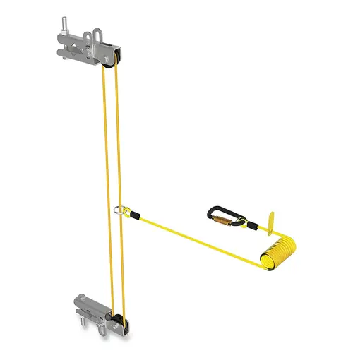 DBI-SALA Fixed Ladder Self-Retracting Lifeline Anchor Tagline, Yellow DBI-SALA Fixed Ladder Self-Retracting Lifeline Anchor Tagline, Yellow