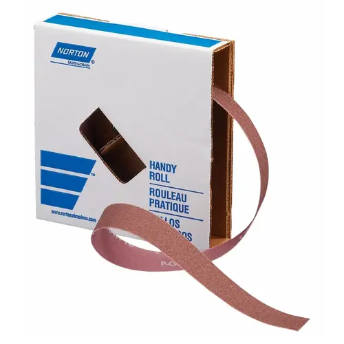 1" x 50 Yd 180 Grit Aluminum Oxide Shop Roll 1" x 50 Yd 180 Grit Aluminum Oxide Shop Roll