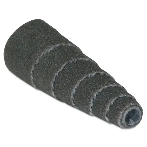 Aluminum Oxide Spiral Rolls Full Tapers, 3/8 x 1 x 1/8, 120 Grit - pack of 100