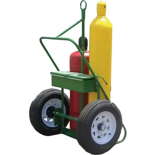 500 Series Carts, Holds 2 Cylinders, 9.5"-12.5" dia., 1,700 lb. Load Cap. Green 500 Series Carts, Holds 2 Cylinders, 9.5"-12.5" dia., 1,700 lb. Load Cap. Green