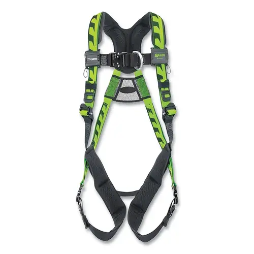 AirCore Front D-Ring Harness, Quick-Connect, XX-Large Green AirCore Front D-Ring Harness, Quick-Connect, XX-Large Green