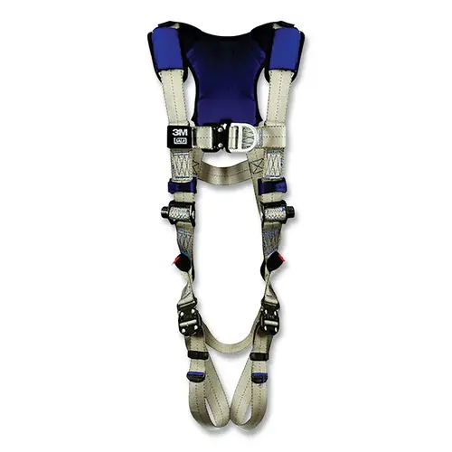 ExoFit X100 Comfort Vest Climbing Safety Harness, Front/Back D-Ring, Large, Quick-Connect Gray ExoFit X100 Comfort Vest Climbing Safety Harness, Front/Back D-Ring, Large, Quick-Connect Gray