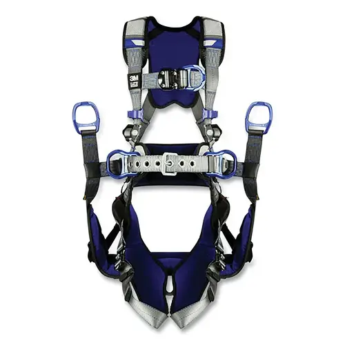 ExoFit X200 Comfort Tower Climbing/Positioning/Suspension Safety Harness, Back/Front/Hip D-Rings, 2X-LRG, Dual Lock QC/QC Gray ExoFit X200 Comfort Tower Climbing/Positioning/Suspension Safety Harness, Back/Front/Hip D-Rings, 2X-LRG, Dual Lock QC/QC Gray