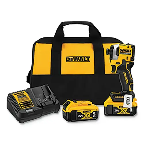 Atomic Compact Series 20V MAX Brushless 1/4 in Impact Driver Kit, 3 Speed Atomic Compact Series 20V MAX Brushless 1/4 in Impact Driver Kit, 3 Speed