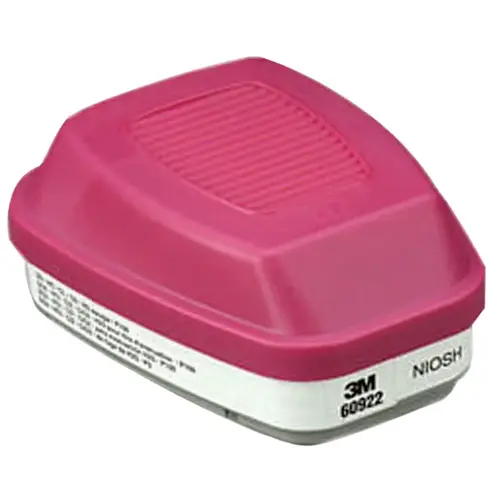 Combination Cartridges/P100 Particulate Filters, Acid Gases Magenta