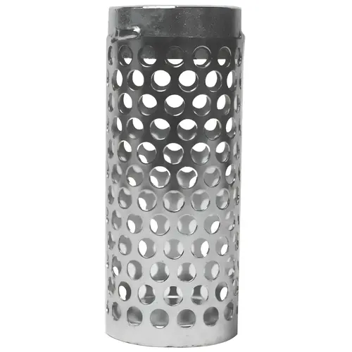 Threaded Long Thin Round Hole Strainers, 3 in Inlet Threaded Long Thin Round Hole Strainers, 3 in Inlet