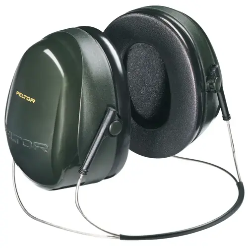 PELTOR Optime 101 Earmuff, 26 dB NRR, Dark Green, Behind-the-Head - pack of 10 PELTOR Optime 101 Earmuff, 26 dB NRR, Dark Green, Behind-the-Head - pack of 10