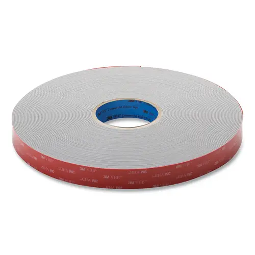 VHB  Commercial Vehicle Tape, CV62F, 1 in W x 32 yd L, 62 mil Thick, Gray - pack of 9