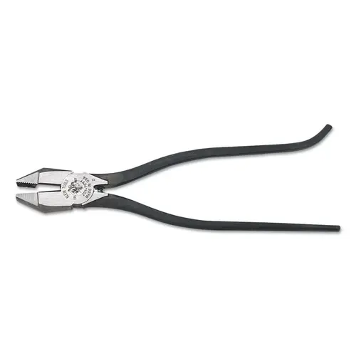Klein Tools Black Ironworker's Plier 9" With Slim Head And Plain Handle - pack of 6 Klein Tools Black Ironworker's Plier 9" With Slim Head And Plain Handle - pack of 6