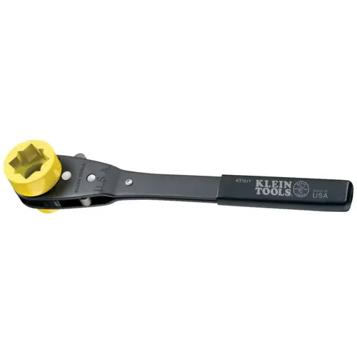 Ratcheting Lineman's Wrench, 13 in Long, Square Nut 3/4, 1 & 1 1/8 in Ratcheting Lineman's Wrench, 13 in Long, Square Nut 3/4, 1 & 1 1/8 in