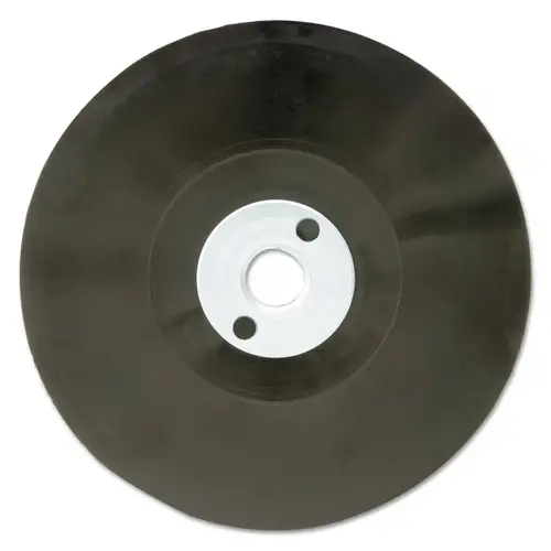 Hook and Loop Backing Pad, 4-1/2 in Diameter, Used with Right Angle Grinders Hook and Loop Backing Pad, 4-1/2 in Diameter, Used with Right Angle Grinders