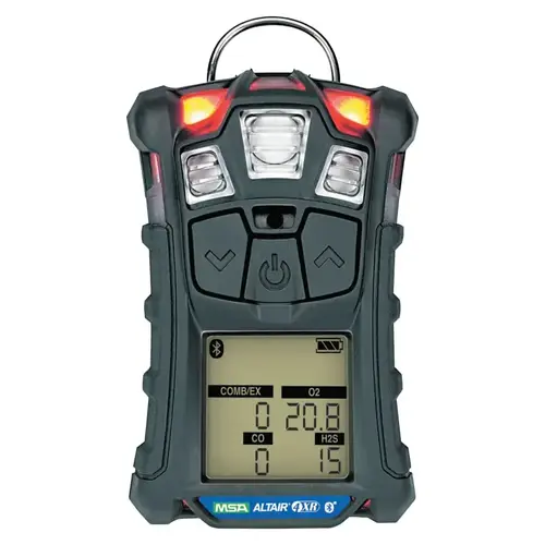 ALTAIR 4XR Multigas Detector, CO/H2S/LEL/O2, XCell Sensors, Glow-in-the-Dark Case, North American Charger ALTAIR 4XR Multigas Detector, CO/H2S/LEL/O2, XCell Sensors, Glow-in-the-Dark Case, North American Charger