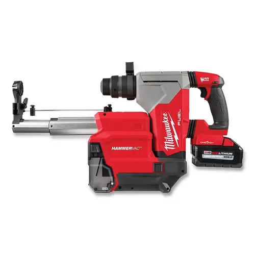M18 FUEL SDS Plus Cordless Rotary Hammer, 1-1/8 in, 800 RPM, Kit, Includes Batteries/Charger/Carrying Case/Dust Extractor M18 FUEL SDS Plus Cordless Rotary Hammer, 1-1/8 in, 800 RPM, Kit, Includes Batteries/Charger/Carrying Case/Dust Extractor