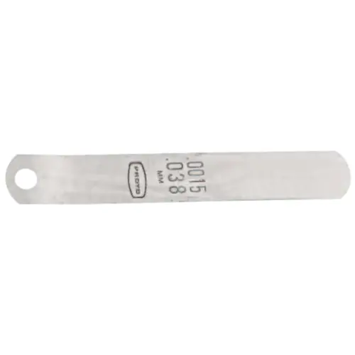 Short Feeler Gauge Blades, 0.006 in