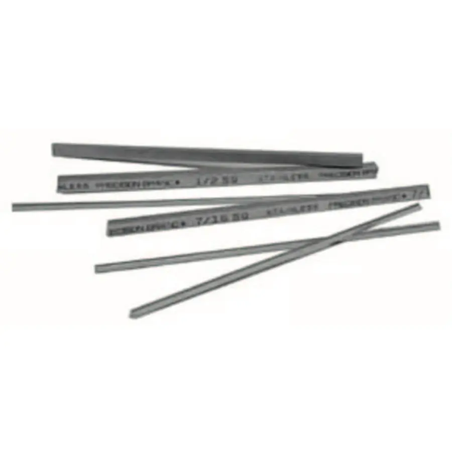 Precision Brand Rectangular Zinc Plated Keystocks 1/2 in x 12 in x 5/8 in 6 per bundle 15525 Precision Brand Rectangular Zinc Plated Keystocks 1/2 in x 12 in x 5/8 in 6 per bundle 15525
