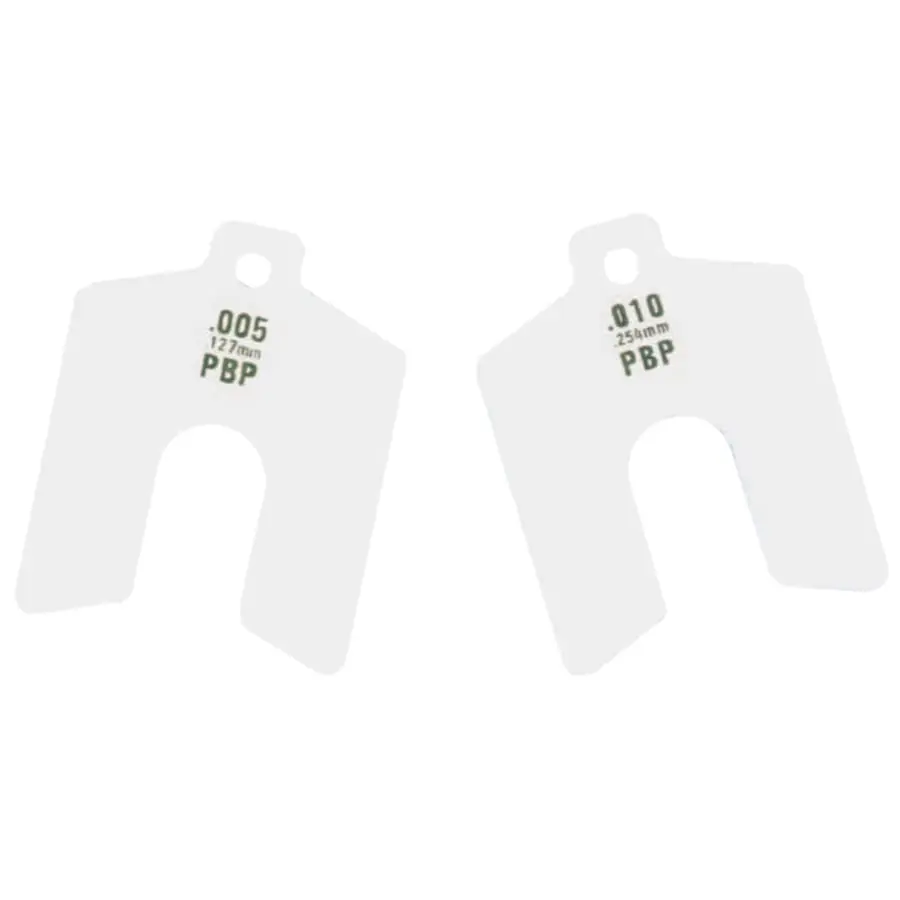 Precision Brand Decimal Slotted Shim Refill Packages 0.005 Stainless Steel 300 0.05 x 6 x 6 42650