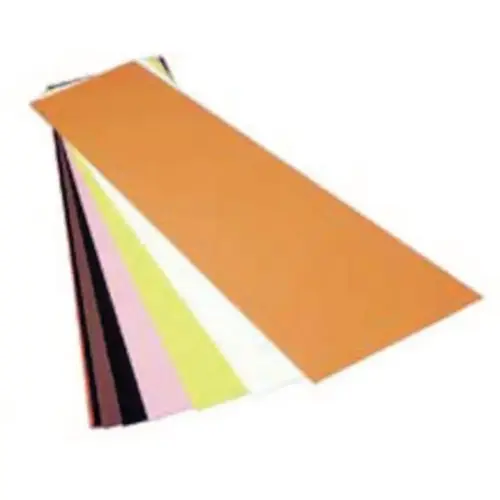 Color Coded Shims, 0.05, Polyester, 0.0015" x 20" x 20 Purple