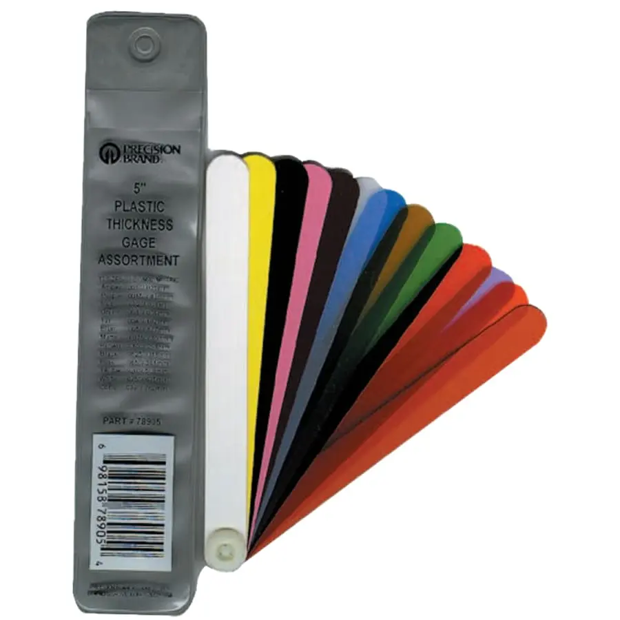 Precision Brand 13 Piece 0.001 to 0.03 Thick Parallel Feeler Gage Set 78905 Precision Brand 13 Piece 0.001 to 0.03 Thick Parallel Feeler Gage Set 78905