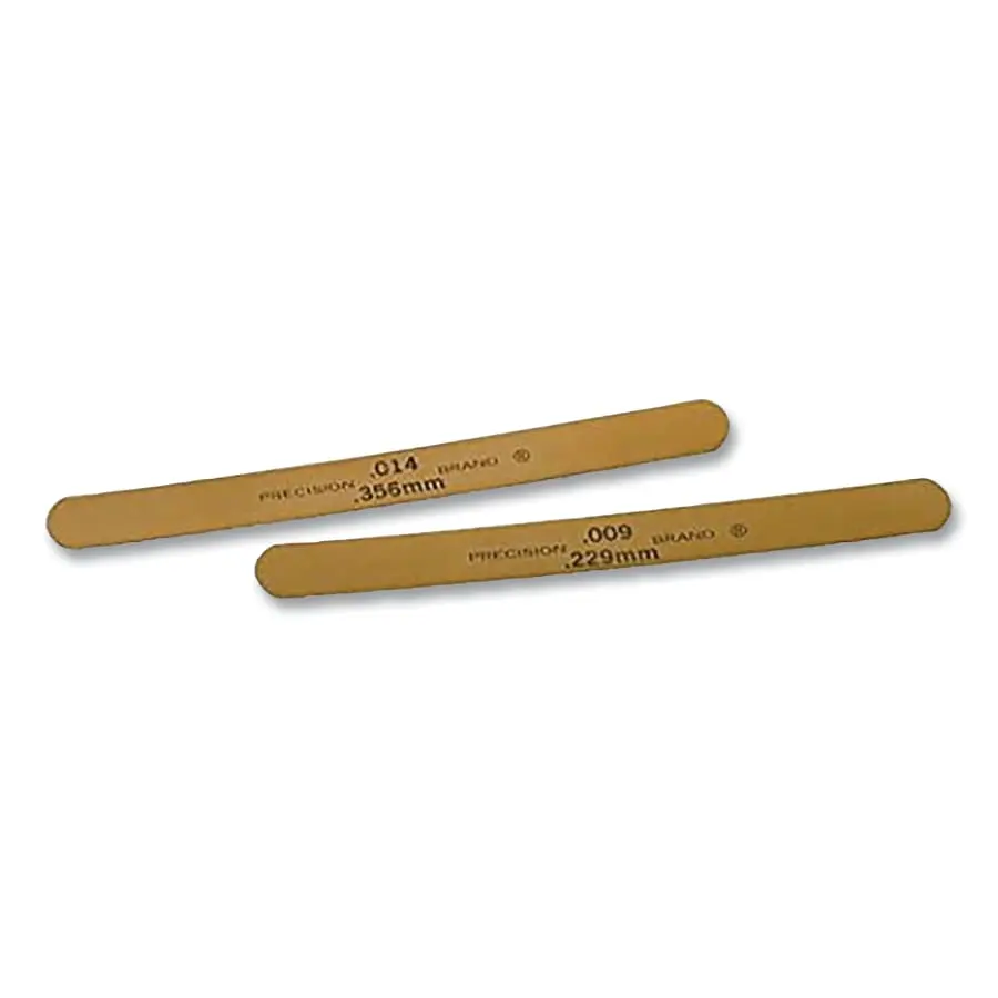 Precision Brand .003 X 1/2 X 12 BRASSTHICKNESS GAGE - pack of 12 76210 Precision Brand .003 X 1/2 X 12 BRASSTHICKNESS GAGE - pack of 12 76210