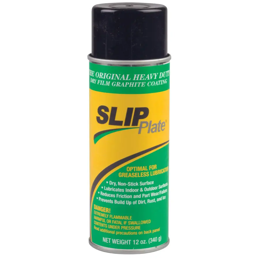 Precision Brand SLIP Plate Aerosol Dry Film Lubricants 12 oz Aerosol Can 6 EA - pack of 12 45531