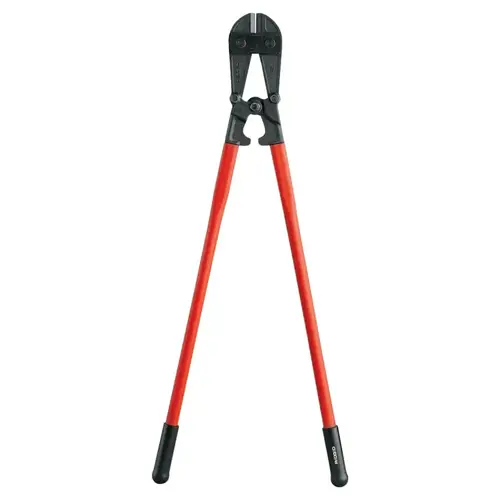 Heavy-Duty Bolt Cutter, S42 Model, 44 in, 11/16 in Soft, 9/16 in Medium, 1/2 in Hard Cutting Capacities Heavy-Duty Bolt Cutter, S42 Model, 44 in, 11/16 in Soft, 9/16 in Medium, 1/2 in Hard Cutting Capacities