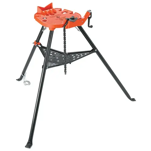 TRISTAND Portable Chain Vise, 460-6, 1/8 in to 6 in Pipe Cap TRISTAND Portable Chain Vise, 460-6, 1/8 in to 6 in Pipe Cap