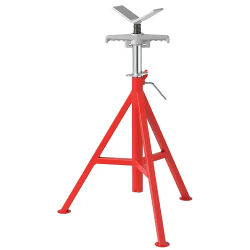 V-Head Pipe Stand, Model VJ-98, V-Head Low, 20 in to 38 in Adjustment Height V-Head Pipe Stand, Model VJ-98, V-Head Low, 20 in to 38 in Adjustment Height