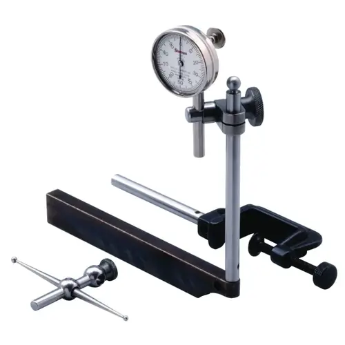 196 Series Universal Back-Plunger Dial Test Indicator, 0-100, Adptr/Attach/Case 196 Series Universal Back-Plunger Dial Test Indicator, 0-100, Adptr/Attach/Case