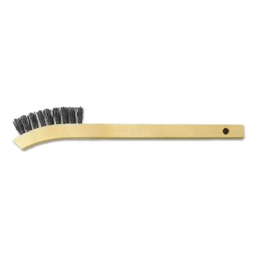 Nylox Hand Scratch Brushes, 6 in, 2, Nylon, Straight, Wood Black - pack of 576 Nylox Hand Scratch Brushes, 6 in, 2, Nylon, Straight, Wood Black - pack of 576