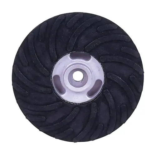 Back-up Pad for Resin Fiber and AL-tra CUT Discs, 11000 rpm, 4 1/2in x 5/8in-11 Black Back-up Pad for Resin Fiber and AL-tra CUT Discs, 11000 rpm, 4 1/2in x 5/8in-11 Black