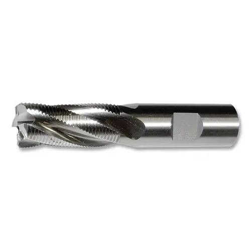 Powder Metal Fine Profile Roughing End Mill, Style PMRF-C, 5/8 in dia Milling, 2.5 in Lg of Cut, Bright Powder Metal Fine Profile Roughing End Mill, Style PMRF-C, 5/8 in dia Milling, 2.5 in Lg of Cut, Bright