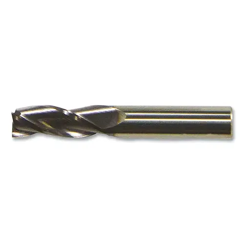 CEM-SE3 Carbide Single-End General Purpose End Mill, 3 Flutes, Square, 11/64 in dia Milling, 0.625 in Lg of Cut, TiAlN